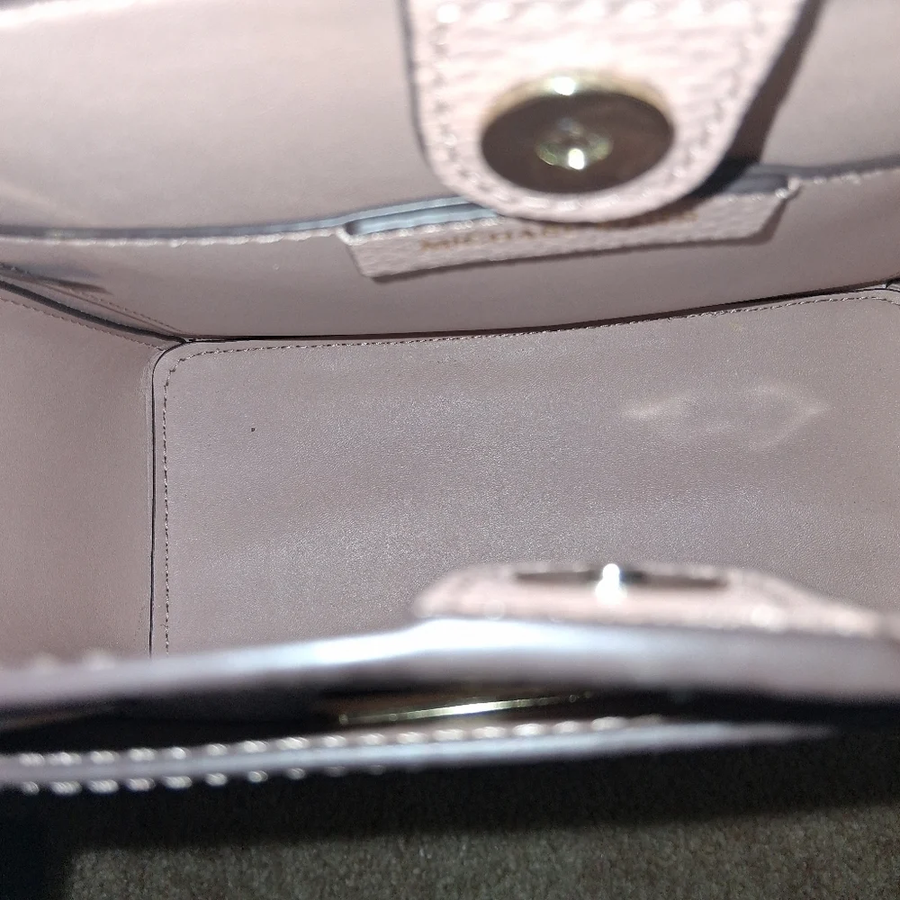 NEW Michael Kors Gemma Tri-color Leather Handbag
